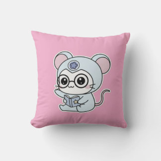 かわいい愛らしい小さなねずみ クッション