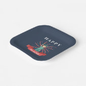 かわいい愛国心の赤と青7月4日 ペーパープレート (傾斜あり)