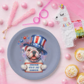 かわいい愛国的なBBQパーティー ペーパープレート (パーティー)