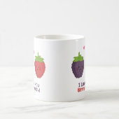 かわいい愛果実多くのしゃれのユーモア コーヒーマグカップ (中央)