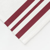 かわいい愛犬家クリスマスブランケットと名前 フリースブランケット (角)