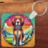 かわいい愛犬 キーホルダー (裏面)