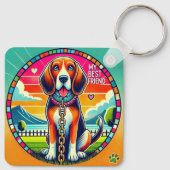 かわいい愛犬 キーホルダー (裏面)