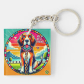 かわいい愛犬 キーホルダー (裏面)