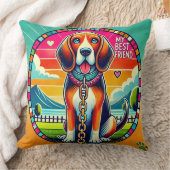 かわいい愛犬 クッション (ブランケット)