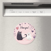 かわいい愛猫 マグネット (インサイチュ (食洗機))