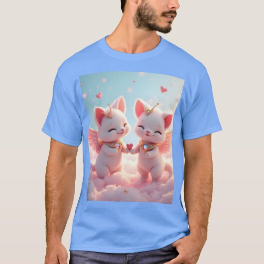 かわいい愛猫 Tシャツ (正面)