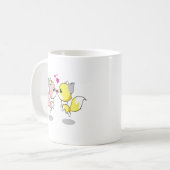 かわいい愛鳥 コーヒーマグカップ (正面左)