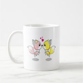 かわいい愛鳥 コーヒーマグカップ (左)