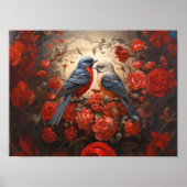 かわいい愛鳥 ポスター (正面)