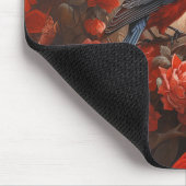 かわいい愛鳥 マウスパッド (コーナー)