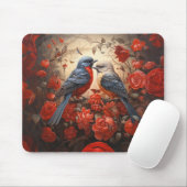 かわいい愛鳥 マウスパッド (マウス)