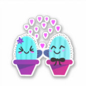 かわいい愛 シール (正面)