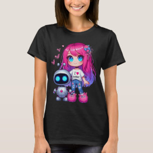 🤖かわいい愛Ai ChatbotかわいいBFFコンパニオン Tシャツ