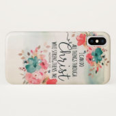 かわいい感動的引用文iPhone Xケース Case-Mate iPhoneケース (裏面(横))