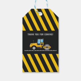 かわいい感謝のギフトラベル建築子供パーティー ギフトタグ