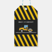 かわいい感謝のギフトラベル建築子供パーティー ギフトタグ (裏面)