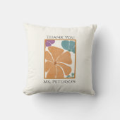 かわいい感謝ユー先生ギフト装飾用クッション クッション (正面)