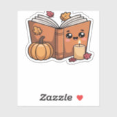 かわいい感謝本オーバーサイズTシャツ シール (シート)