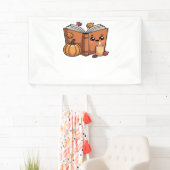 かわいい感謝本オーバーサイズTシャツ 横断幕 (インサイチュ)