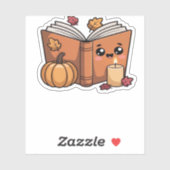 かわいい感謝本クラシックTシャツ シール (シート)