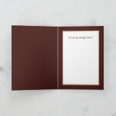 かわいい感謝祭のカスタマイズできるかぼちゃ シーズンカード (内部)