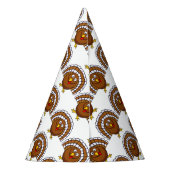 かわいい感謝祭のトルコのパーティーの帽子 パーティーハット (裏面)