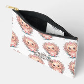 かわいい感謝祭の七面鳥 アクセサリーポーチ (見開き)