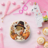 かわいい感謝祭の恐竜 ペーパーボウル (パーティー)