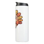 かわいい感謝祭クラシック七面鳥Tシャツ タンブラー (回転右)