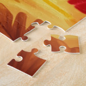 かわいい感謝祭ターキージグソーパズル ジグソーパズル (側面)