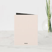 かわいい感謝祭トルコのカスタマイズ可能 シーズンカード (裏面)