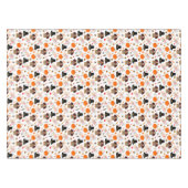 かわいい感謝祭パターンは与えます感謝をがつがつむさぼります テーブルクロス (正面(横))