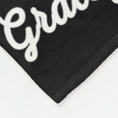 かわいい感謝祭格言ヒョウ格言秋カボチャ フリースブランケット (角)