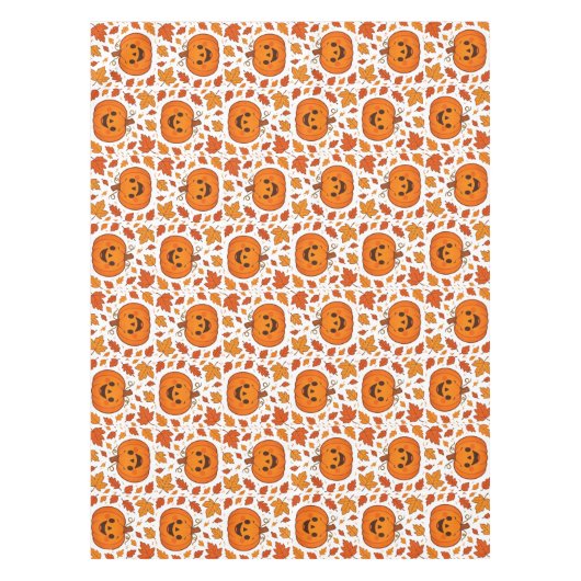 かわいい感謝祭 テーブルクロス (正面)