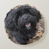 かわいい憂うつ ラウンドクッション (裏面)