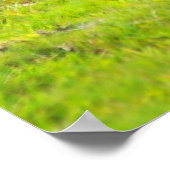 かわいい憧れのフォールのポスタープリント ポスター (角)