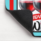 かわいい懐かしいナースピンナップが貿易アドバイス マウスパッド (コーナー)