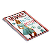 かわいい懐かしいナースピンナップナースの方が良い ノートブック (右側)