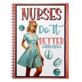 かわいい懐かしいナースピンナップナースの方が良い ノートブック