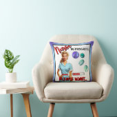 かわいい懐かしいナースピンナップナース中 クッション (椅子)