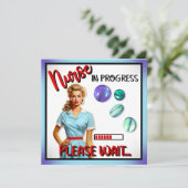 かわいい懐かしいナースピンナップナース中 シーズンカード (スタンド正面)