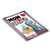 かわいい懐かしいナースピンナップママとナース ノートブック (右側)