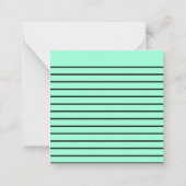 かわいい懐かしいナースピンナップ自分を引き立てない ノートカード (裏面)