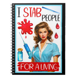 かわいい懐かしいナースピンナップfor a living ノートブック