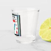 かわいい懐かしいナース_自分を引き立てない ショットグラス (右)