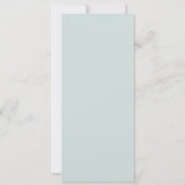 かわいい我々の小さなサンシャインブルー任意の年齢誕生日 招待状 (裏面)