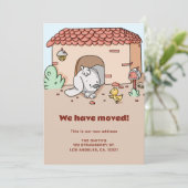 かわいい我々は移動した犬の家を移動 案内状 (スタンド正面)