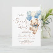 かわいい我々は赤ちゃんシャワーを待つ真摯に 招待状 (スタンド正面)