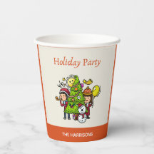 かわいい手よくはしゃぐ引きホリデーパーティークリスマス